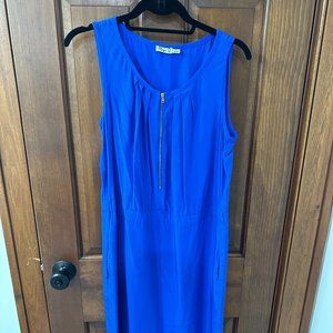 Silky, Bright Blue cocktail dress, size 8